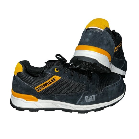 Caterpillar Venward Composite Toe Work Shoe Sz 9 Mens Black Reinforced Toe Work - Picture 1 of 16